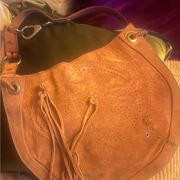 Beautiful Lucky Brand soft leather suede style bag - Picture 1 of 11